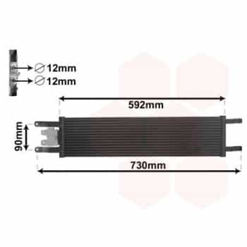 Radiateur d'huile 21013701 International Radiators