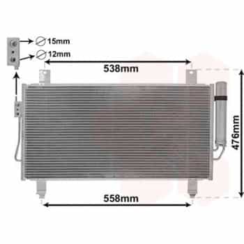 Condenseur, climatisation 32005252 International Radiators