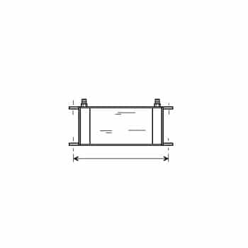 RADIATEUR REFROIDISSEUR D'HUILE VOLVO 740/760 59003061 Van Wezel