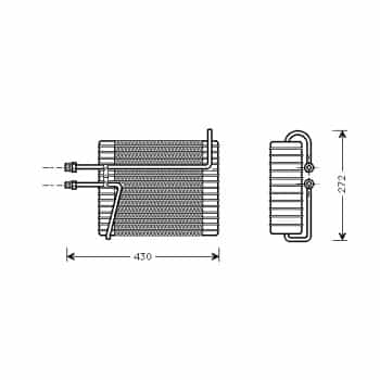 Evaporateur climatisation
