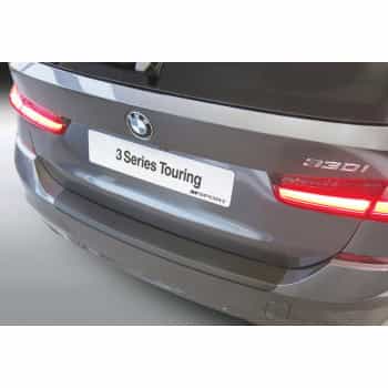 ABS Pare-chocs arrière protecteur adapté pour BMW Serie 3 G21 Touring &#39;M-Sport&#39; 2019- Noir