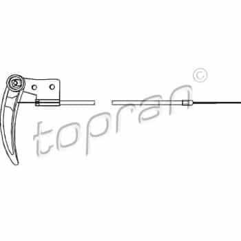 Tirette de capot moteur
