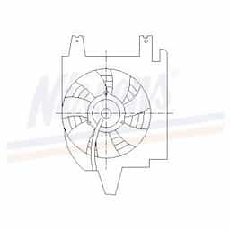 Ventilateur, refroidissement du moteur