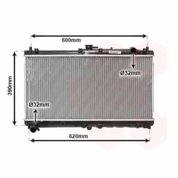 Radiateur, refroidissement du moteur MZ2138 International Radiators
