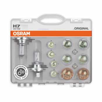 Jeu d'ampoules de rechange Osram 24V H7