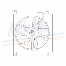 Ventilateur, refroidissement du moteur