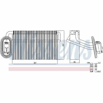 Evaporateur climatisation