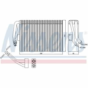 Evaporateur climatisation