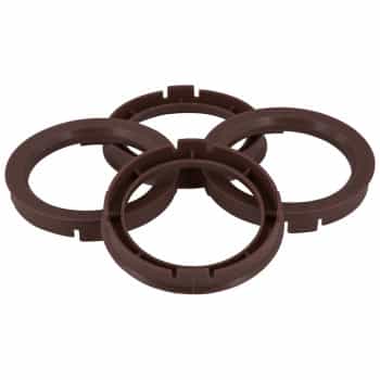 TPI ​Anneaux de centrage 69.1->67.6mm Marron 4 pièces
