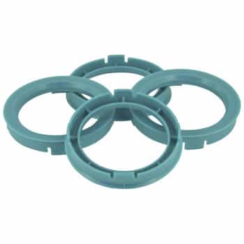 Anneaux de centrage TPI 74.1->60.1mm Bleu 4 pièces