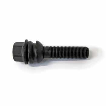 H&R Boulon de roue convexe avec anneau mobile R14 M14x1.50 - Longueur 55mm - Noir