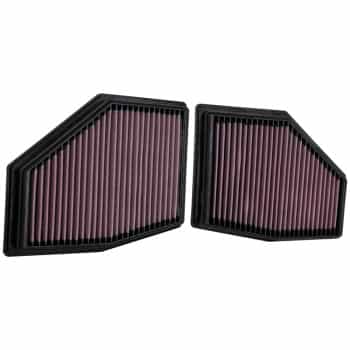 Filtre de rechange K&N pour BMW 750i xDrive 4.4 & M550i xDrive 4.4 2020- (jeu de 2 pièces) (3 33-3155