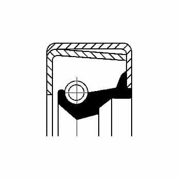 Bague d'étanchéité, différentiel