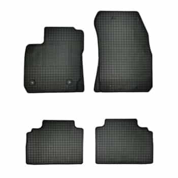 Tapis en caoutchouc adaptés pour Ford Tourneo Courier Kombi 5 personnes 2014- (4 pièces + système de montage)