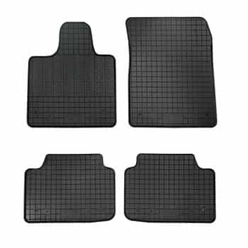 Tapis en caoutchouc adaptés pour Jaguar I-Pace (X590) 2018- (4 pièces + système de montage)