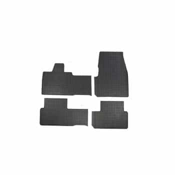 Tapis en caoutchouc pour BMW i3 (L01) 2013- (4 pièces + système de montage)