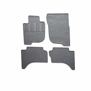 Tapis en caoutchouc pour Fiat Fullback Double Cab 2016- & Mitsubishi L200 (Triton) Double Cab 2015