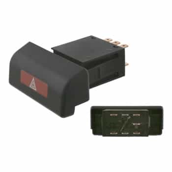 Interrupteur de clignotant d'urgence 01560 FEBI