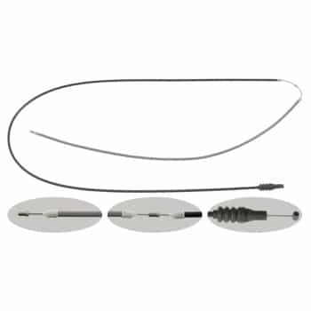 Tirette de capot moteur