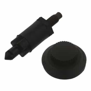Butée élastique, cache moteur
