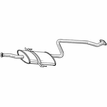 Silencieux central 284-397 Bosal
