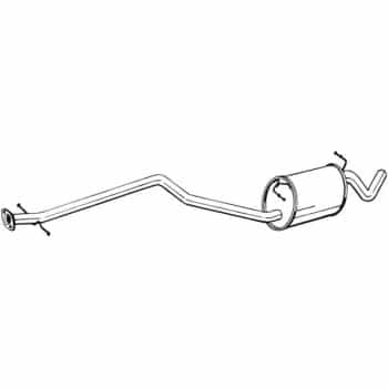 Silencieux central 291-011 Bosal