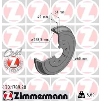 Tambour de frein COAT Z