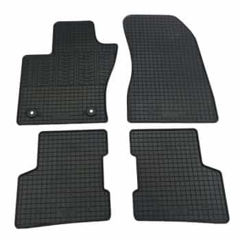Tapis en caoutchouc adaptés pour Jeep Renegade 2018- (4 pièces + système de montage)
