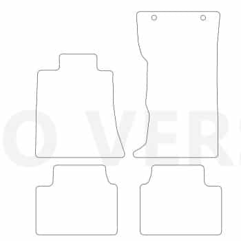 Tapis de voiture sur mesure pour Alfa Romeo Giulia 4WD 2016-- 4 pièces