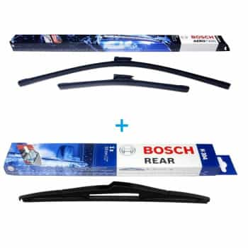 Ensemble de réduction d'essuie-glaces Bosch avant + arrière