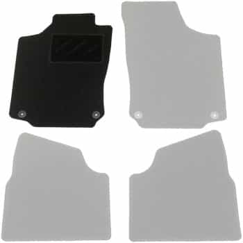 Tapis voiture Gauche Avant Opel Corsa C 2001-2005 1 pièce