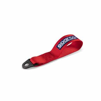 Ceinture oeil de remorquage Sparco Racing - Rouge - max 3000kg