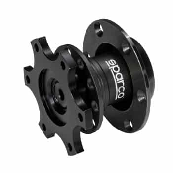 Moyeu de direction Sparco Quick Release - Noir - 6x70mm