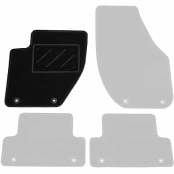 Tapis voiture Gauche Avant Volvo V40 2012-1 pièce