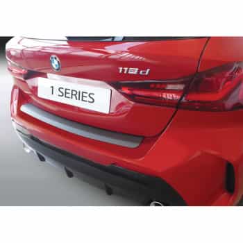 Bande de protection de pare-chocs arrière en ABS pour BMW Serie 1 F40 HB 5 portes M-Sport / M135i 9/2019 - Noir