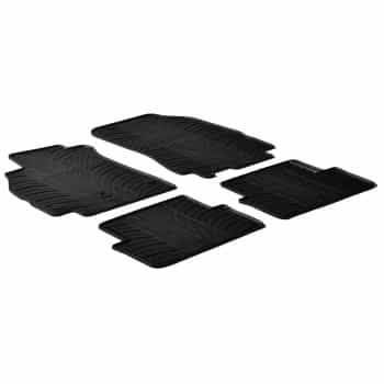 Tapis caoutchouc adaptable pour Renault Mégane station 2009- / Fluence 2009 - 2010