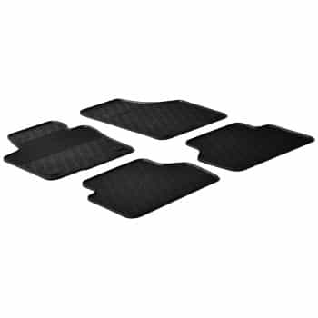 Tapis en caoutchouc adaptés pour Volkswagen Tiguan de 2007 à 2016