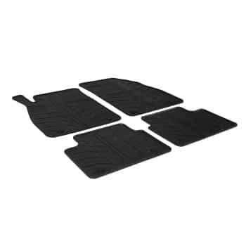 Tapis en caoutchouc adaptés pour Opel Insignia 2013- (T-Design 4 pièces + clips de montage)