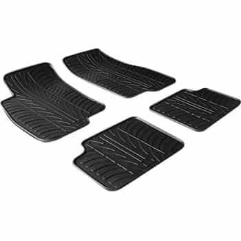 Tapis en caoutchouc pour Fiat Grande Punto à partir de 2005 (T-Design 4 pièces)