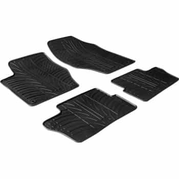 Tapis en caoutchouc pour Peugeot 307/308 SW 3+5 portes (4 pièces)