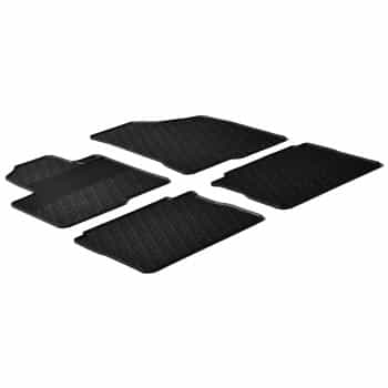 Tapis en caoutchouc adaptés pour Hyundai Santa Fe 2005- (G-Design 4 pièces)