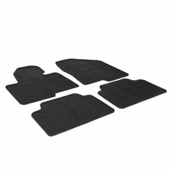 Tapis en caoutchouc adaptés pour Hyundai Santa Fe 2012- (T-Design 4 pièces)