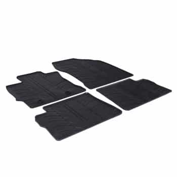 Tapis en caoutchouc pour Toyota Auris HB/Touring Sport/Hybrid 4 pièces