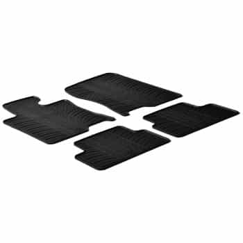 Tapis en caoutchouc pour Honda Accord 2008- (T-Design 4 pièces)