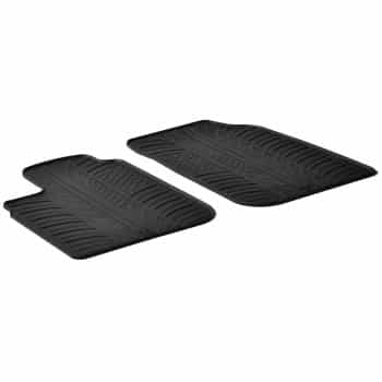 Tapis en caoutchouc pour Dacia Logan Furgon/Pick-Up 2005- (T-Design 4 pièces)