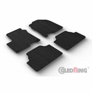 Tapis en caoutchouc adaptés pour Hyundai Kona EV 4/2018