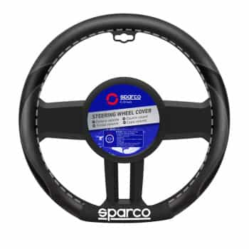 Sparco SPC-Line Housse de volant 'Flat Bottom' Noir