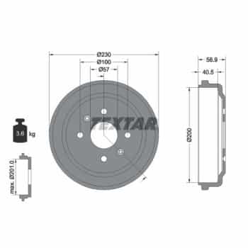 Tambour de frein