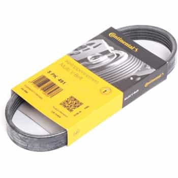 Courroie trapézoïdale à nervures 5PK491 Contitech