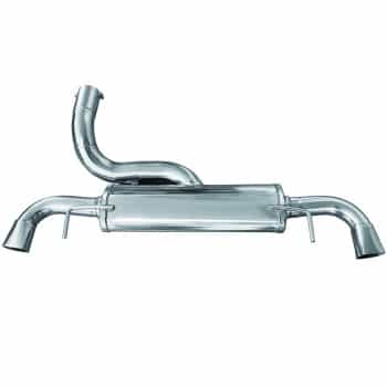 100% RVS Double Sportlate Opel Astra J OPC 2.0T (280hp) 2012- (sans pièces d'extrémité)